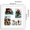 Americanflat 12x12 Collage Picture Frame - Fits Four 4x6 Photos or One 12x12 Picture